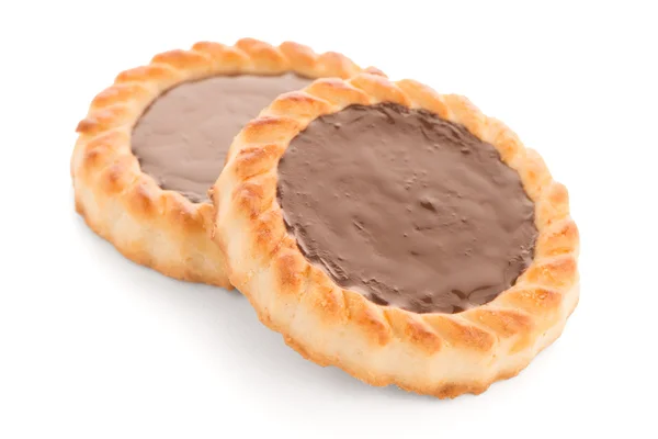 Kekse aus Schokolade — Stockfoto