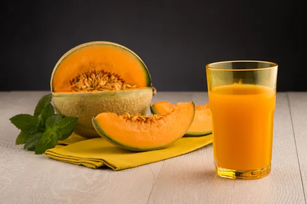 Honigtau-Melonensaft — Stockfoto