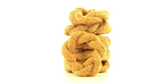 橄榄饼干 — 图库视频影像