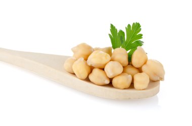 Nohut kaşık üzerine