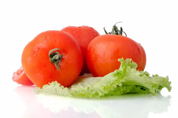 Rode tomaten — Stockfoto