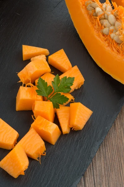 Sliced pumpkin — Stock Photo, Image