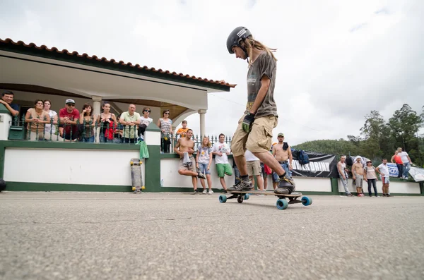 Bruno Rodrigues durante el 2º Festival de la Fuerza de Newton 2014 — Foto de Stock