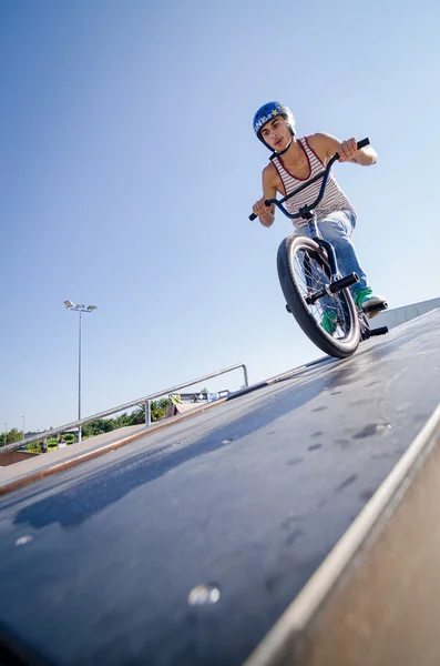 Diogo Martins during the DVS BMX Series 2014 by Fuel TV — Stock Photo, Image