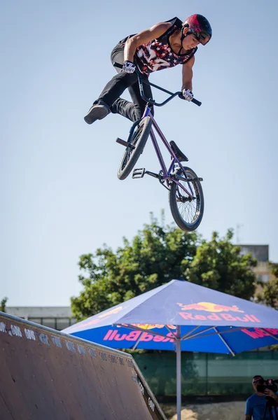 Louis Carvalho during the DVS BMX Series 2014 by Fuel TV — Stock Photo, Image