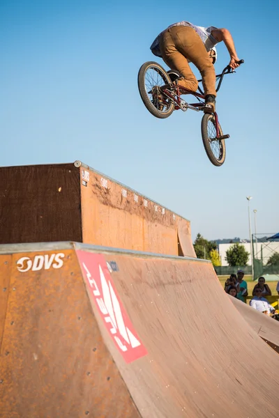 Miguel Pires during the DVS BMX Series 2014 by Fuel TV — Stock Photo, Image