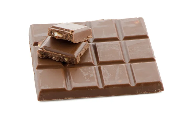 Almods 부분과 초콜릿 — 스톡 사진