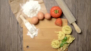 İtalyan pasta malzemeleri