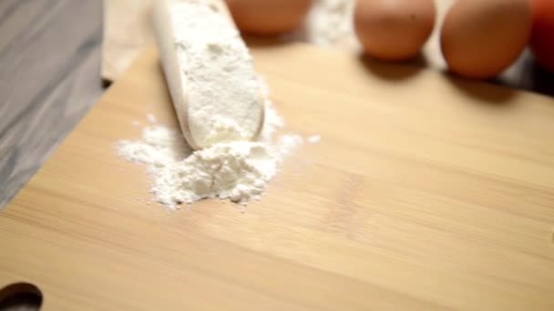 İtalyan pasta malzemeleri — Stok video