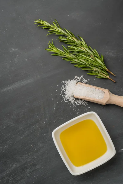 Vaření ingredience pro středomořské kuchyně — Stock fotografie