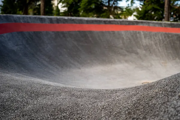 Pump Track Park För Skateboard Och Cykling — Stockfoto