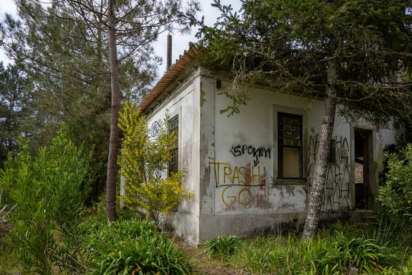 Ovar Portugal Fevereiro 2022 Casa Guarda Florestal Furadouro Ovar Portugal — Fotografia de Stock