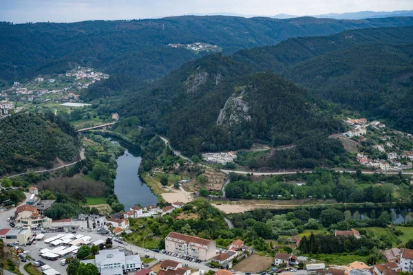 Penacova Portugal May 2022 Penacova Utsikt Fra Penedo Castro Portugal – stockfoto