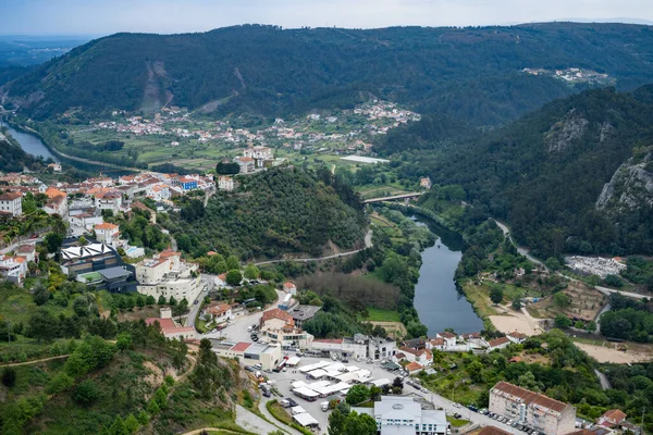 Penacova Portugal May 2022 Penacova Utsikt Fra Penedo Castro Portugal – stockfoto