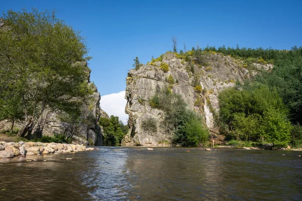 River Stream Cabril Rio Ceira Gorge Portugal — Stock Photo, Image