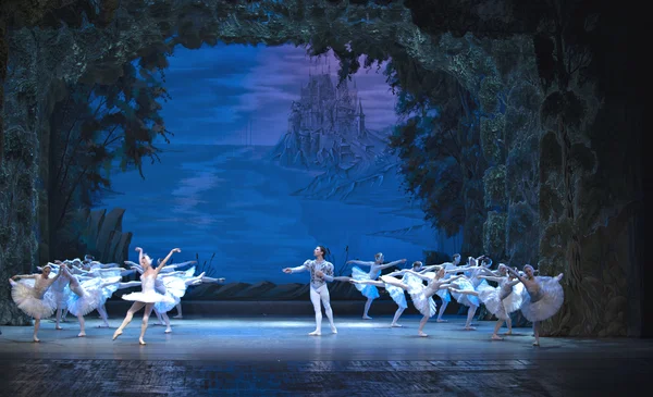 Das klassische Ballett - Schwanensee — Stockfoto