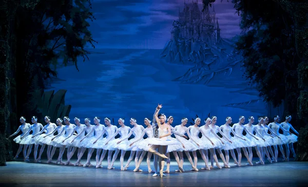 Le lac classique des cygnes de ballet — Photo