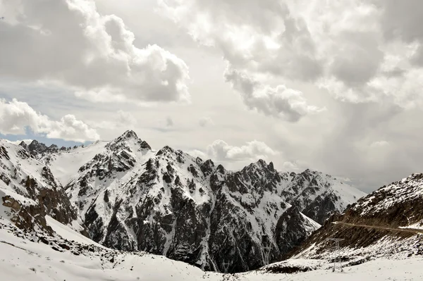 Il paesaggio innevato — Foto Stock