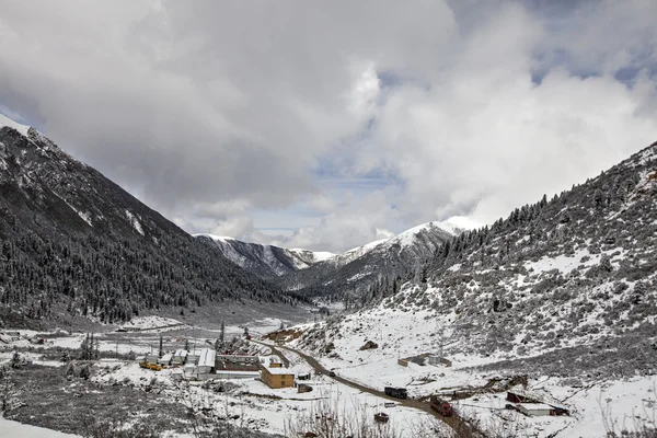 Kar manzara — Stok fotoğraf