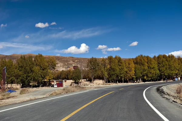 Yayla yolu — Stok fotoğraf