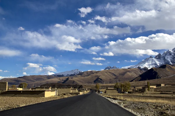 Yayla yolu — Stok fotoğraf