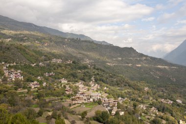 Peyzaj: Tibet Köyü