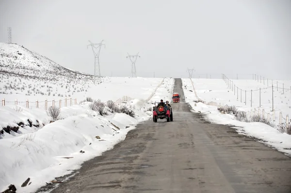 Snow landscape — Stock Photo, Image