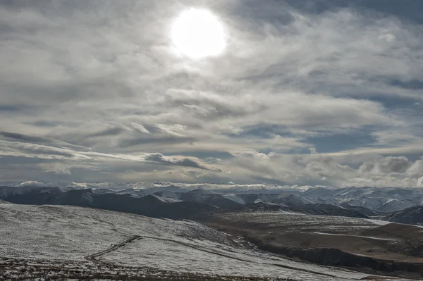 Snow landscape — Stock Photo, Image