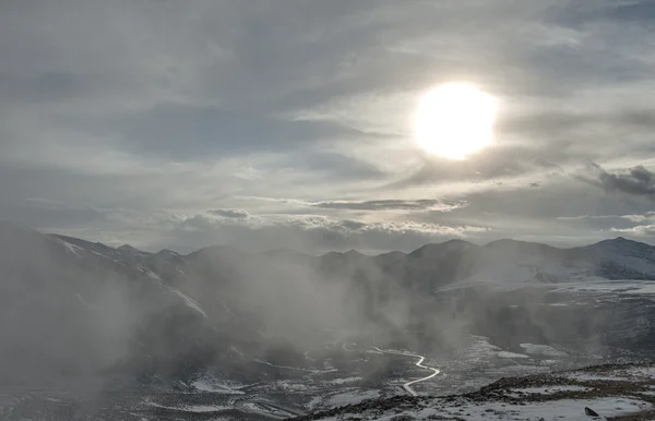 Kar manzara — Stok fotoğraf