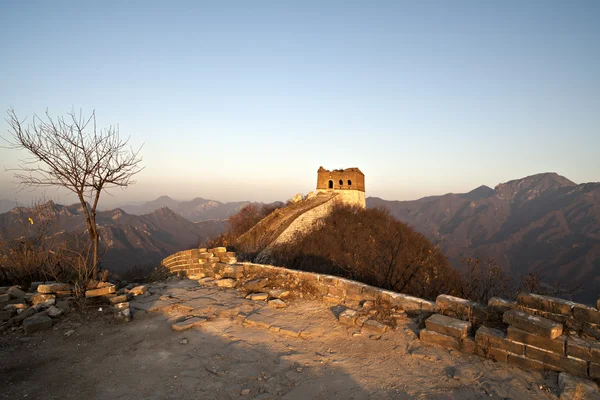 La Gran Muralla en China. — Foto de Stock