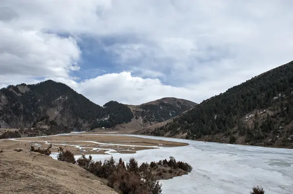 Paisaje invierno — Foto de Stock