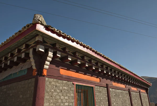 Residenza tibetana — Foto Stock