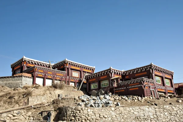 Residenza tibetana — Foto Stock