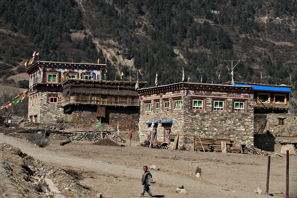 Residencia tibetana —  Fotos de Stock