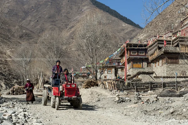 तिबेटी निवासस्थान — स्टॉक फोटो, इमेज