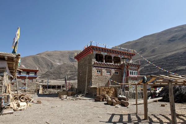 Residenza tibetana — Foto Stock