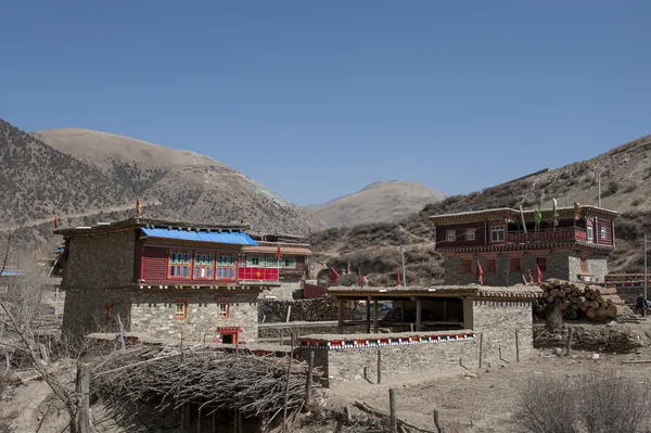 Residenza tibetana — Foto Stock