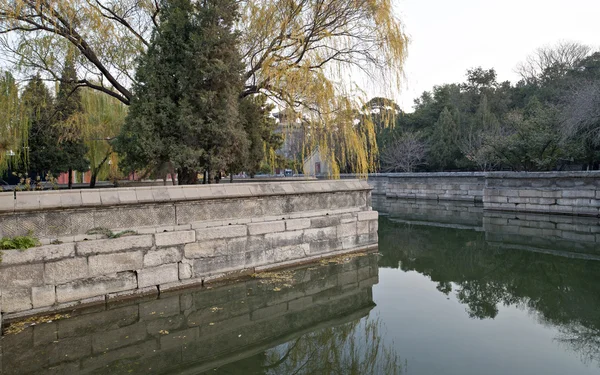 The chinese ancient times royal garden — Stock Fotó