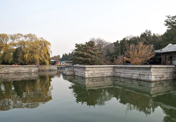 The chinese ancient times royal garden — Stock Photo, Image