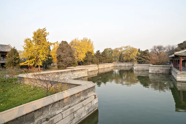 The chinese ancient times royal garden — Stock Fotó
