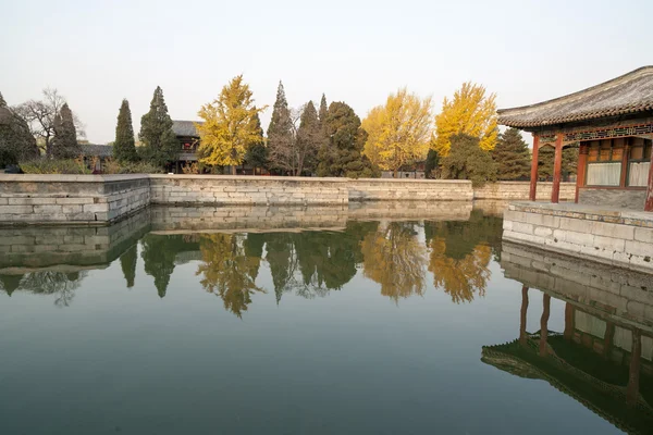 The chinese ancient times royal garden — Stock Photo, Image