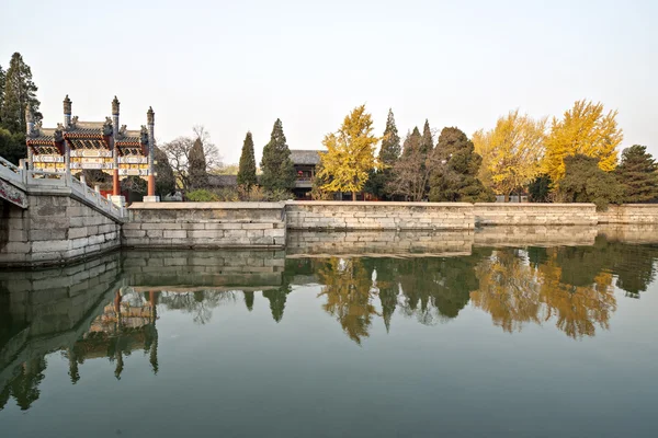 The chinese ancient times royal garden — Stock Photo, Image