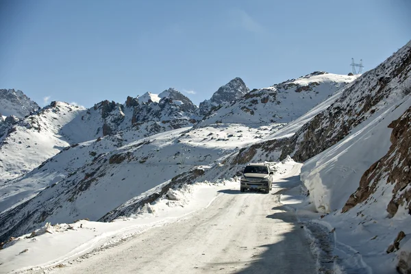 Snow mountain landscape — Stock Photo, Image