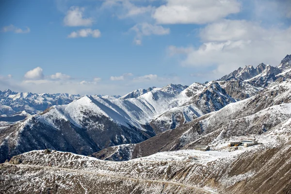 Snow mountain landscape — Stock Photo, Image