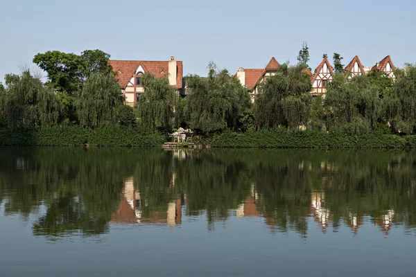 Public park view — Stock Photo, Image