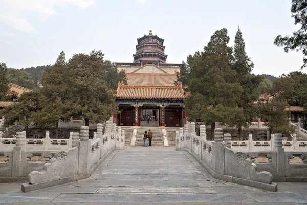 Chinês tempos antigos jardim real — Fotografia de Stock