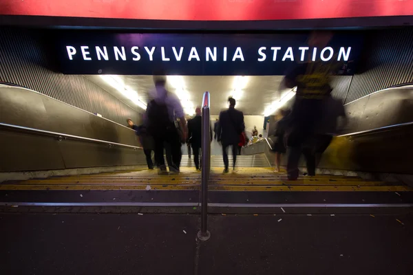 La estación Pennsylvania de Nueva York — Foto de Stock