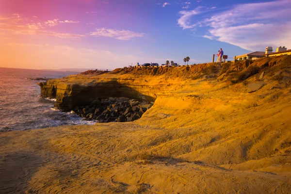 Sunset Cliffs CA — Stock Photo, Image