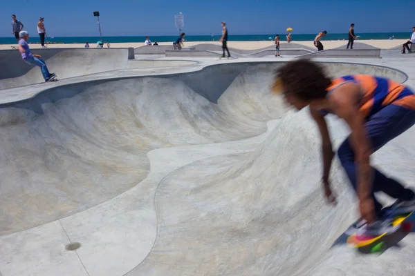 威尼斯海滩 skatepark — 图库照片