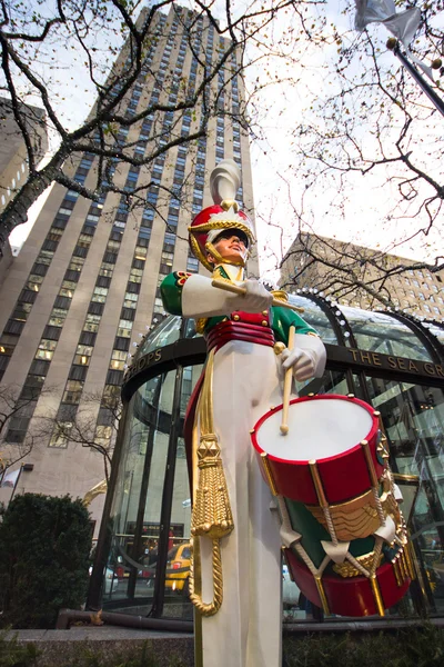 Soldado de juguete Rockefeller Center —  Fotos de Stock